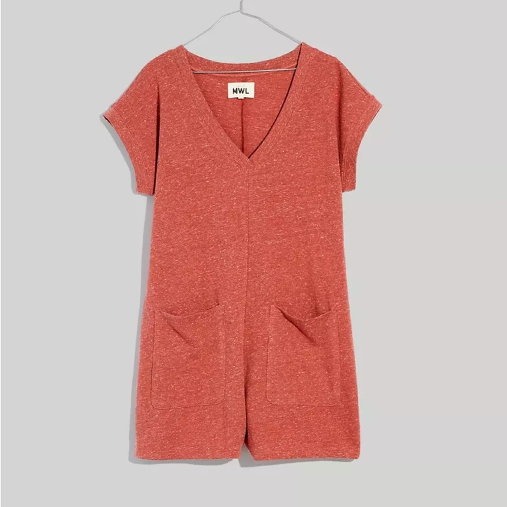 Brand new madewell sky Terry romper Size medium